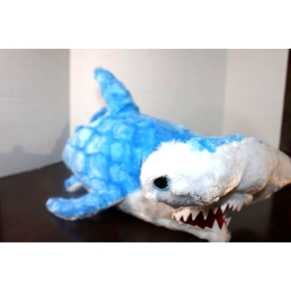 Plush Hammerhead Shark Stuffed Animal – Ocean Theme Toy - Picture 3 of 8